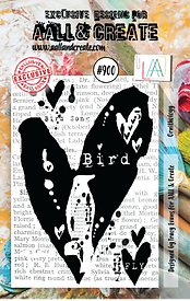 AAL & CREATE-STAMP #900 - A7 Stamps - Ornithology