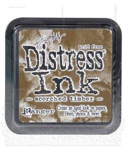 RANGER: Distress Ink Pad, SCORCHED TIMBER