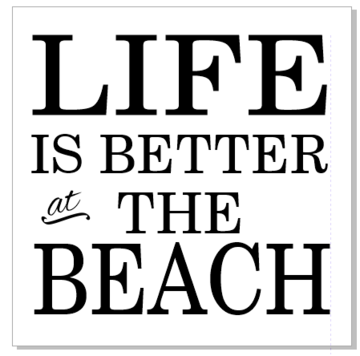 S0259 Life is better at the Beach- RENTAL ONLY-READ DETAILS BELOW