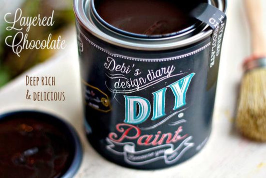 DIY Paint LAYERED CHOCOLATE 8 OZ
