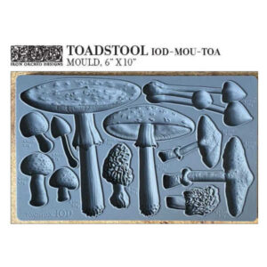 IOD MOULD --TOADSTOOL (6″X10″)
