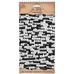 Tim Holtz Idea-ology: Chitchat Stickers -VERBIAGE  th92998