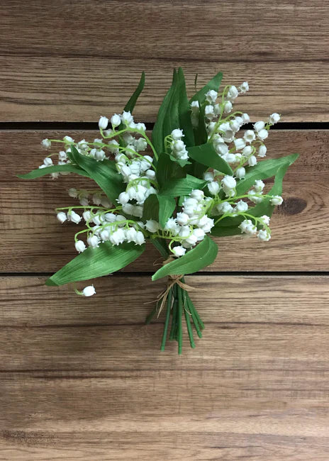13" LILY OF THE VALLEY BUNDLE X 9