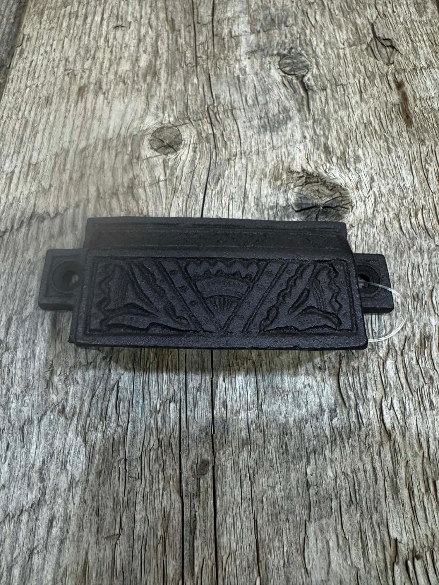 #68 IRON PULL, ORNATE BROWNISH/BLK