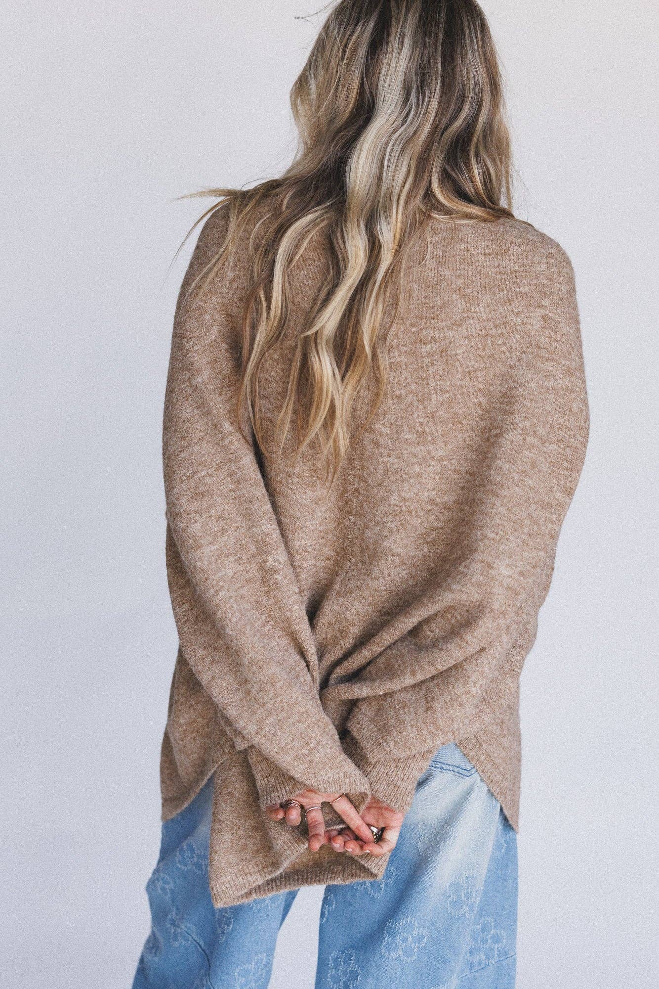 Gwyneth Sweater - Mocha: L/XL