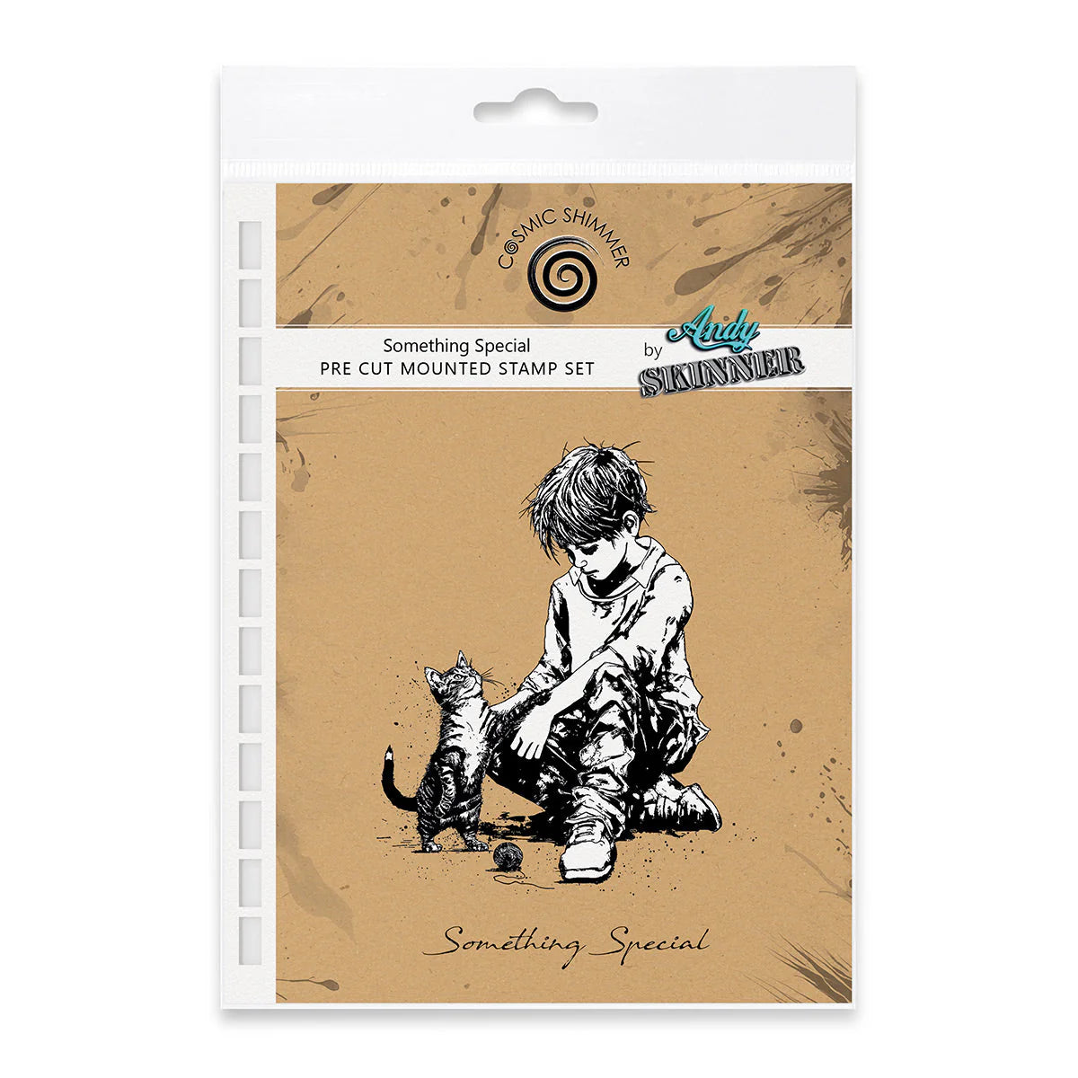 Something Special Pre Cut Rubber Stamp Set by Andy Skinner