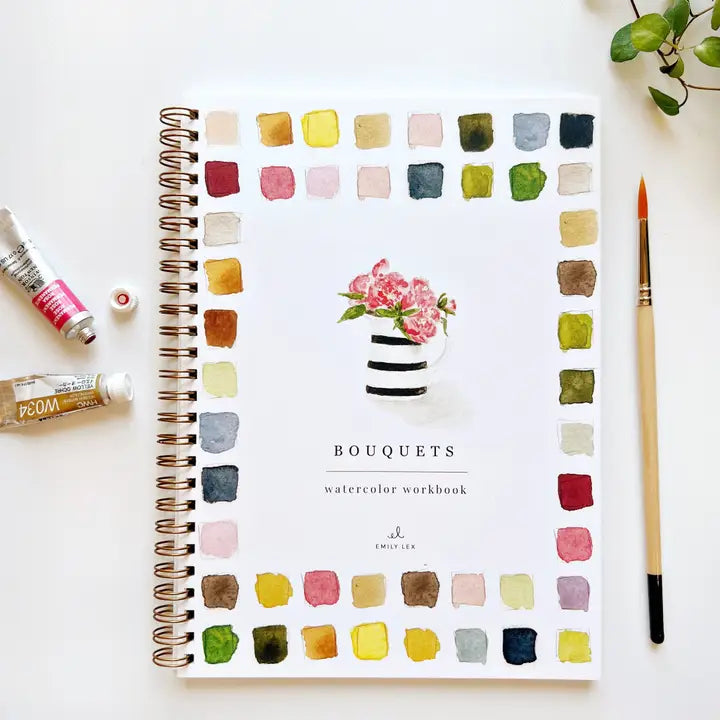 Emily Lex Water Colour Books-BOUQUETS