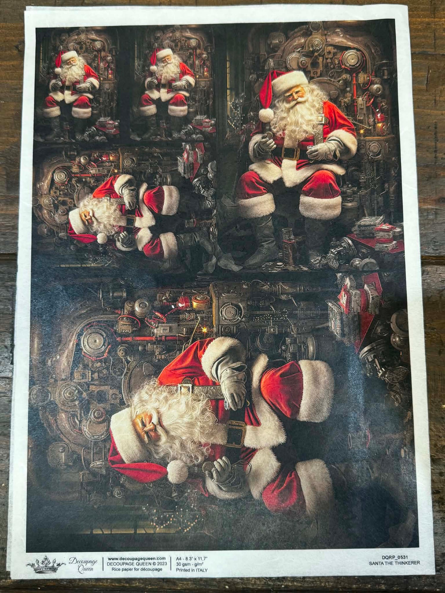 SANTA THE THINKERER  0531 *