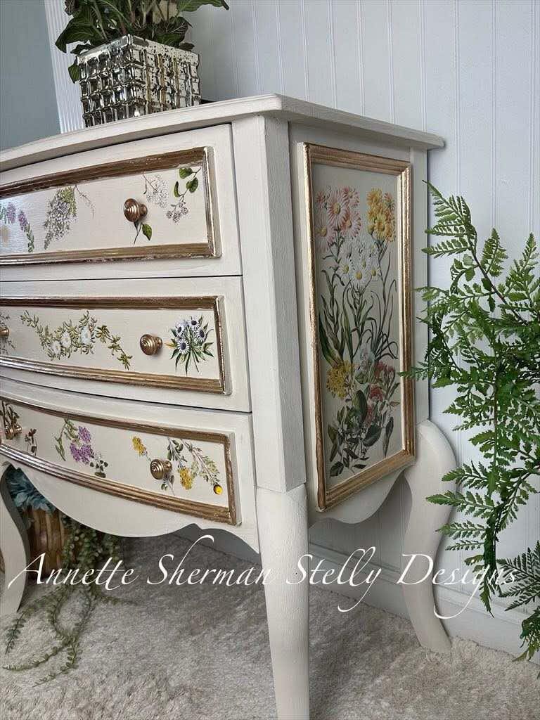 Sarah Featon’s Botanicals IOD Transfer (8″x12″ pad-8 sheets) Q2 2025