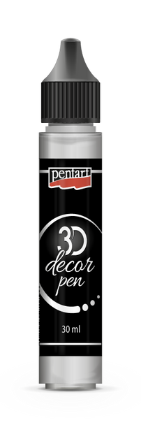 3D Decor Pen 30 ml SILVER
