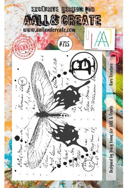 AALL & CREATE  STAMP #735 Rare Creature
