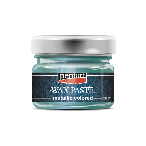 Pentart Wax paste metallic 20 ml, TURQUOISE