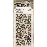 Tim Holtz Layered Stencil 4.125"X8.5" -LACE