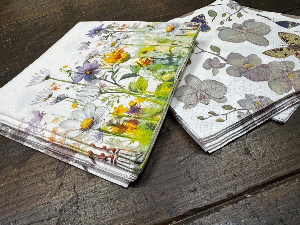 Workshop-Turning Napkins into Paper!!!  Nov 21 @ NOON (Read details in description)there are  items to bring in this class