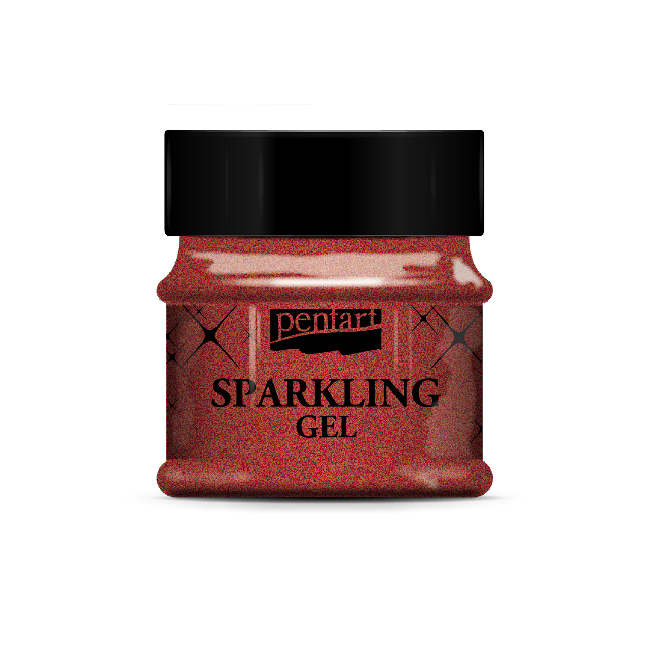 Sparkling gel 50 ml RED gold