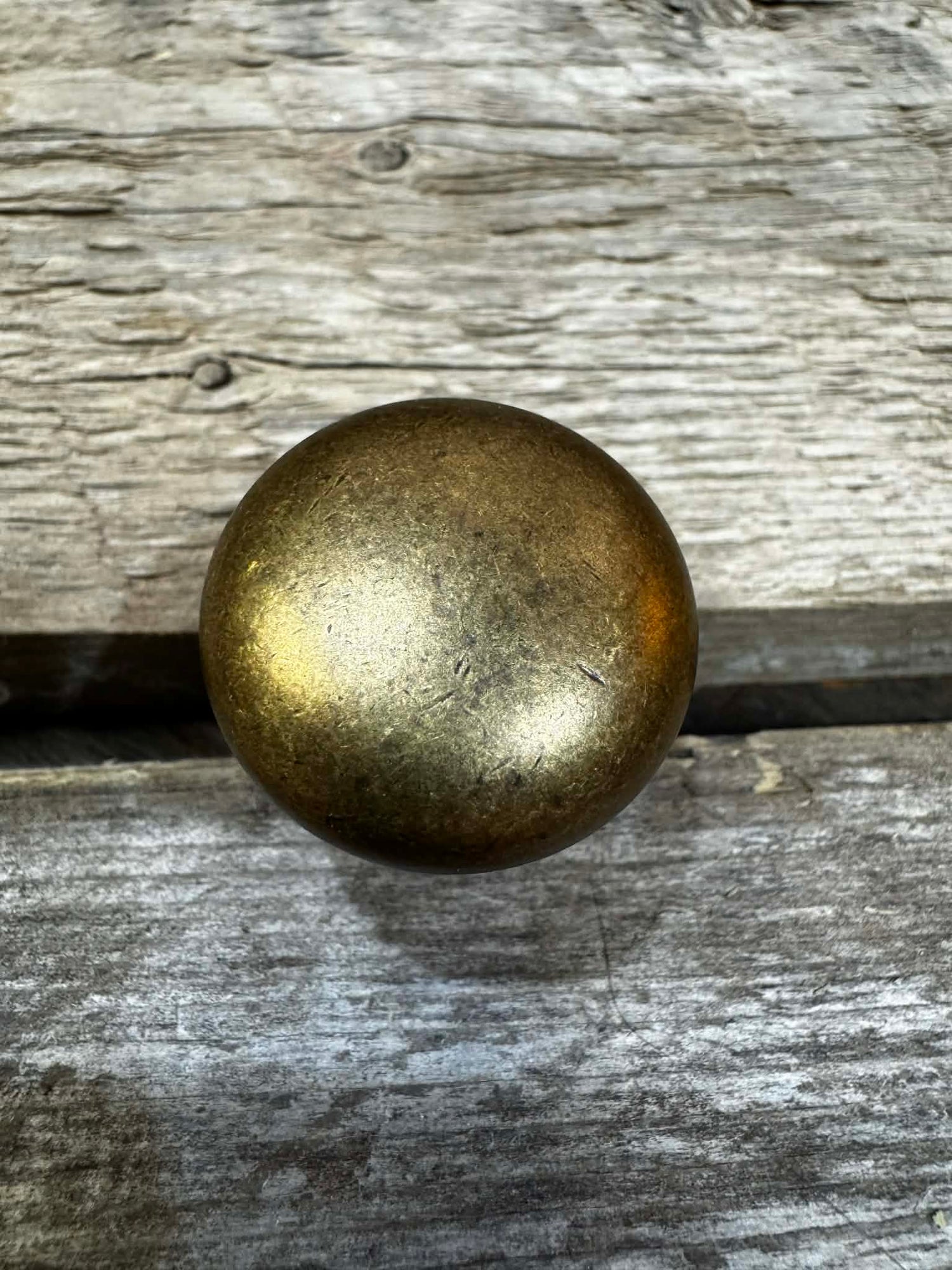 KNOB IRON AGED COPPER