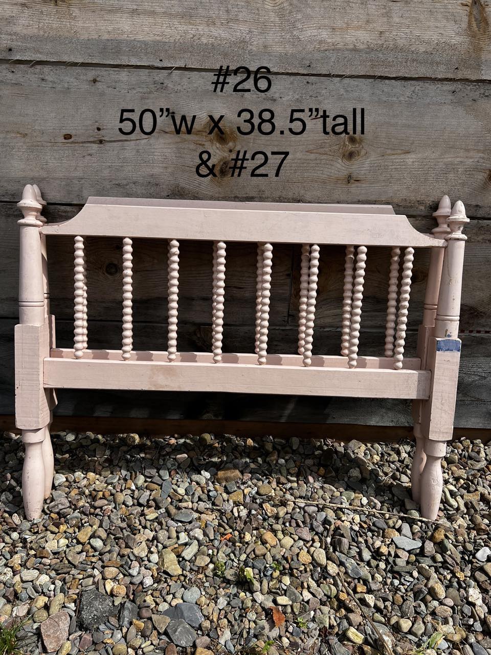 Headboard #26 & #27 Available for custom bench build