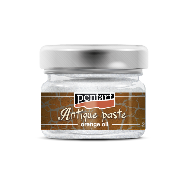 PENTART ANTIQUE PASTE - WHITE  20 ML