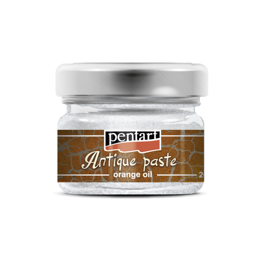 PENTART ANTIQUE PASTE - WHITE  20 ML