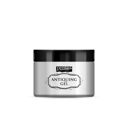 PENTART ANTIQUING GEL-WHITE 150 ML