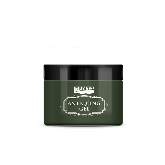 PENTART ANTIQUING GEL-OLIVE 150 ML