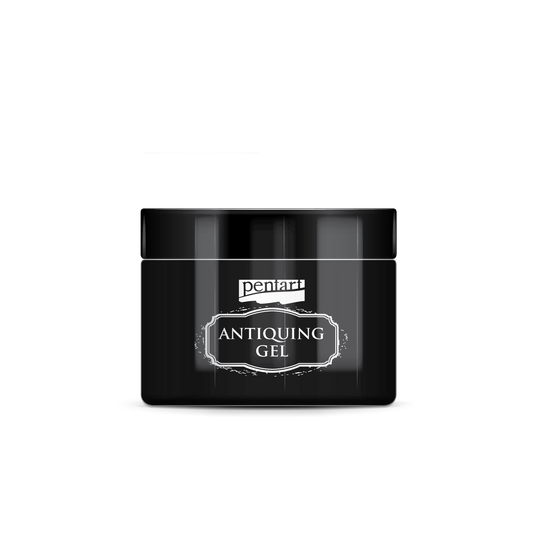 PENTART ANTIQUING GEL-BLACK 150 ML