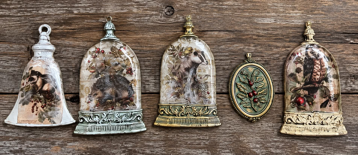 Workshop-Resin Christmas Ornaments--NOV 22 @ NOON (Read details in description)