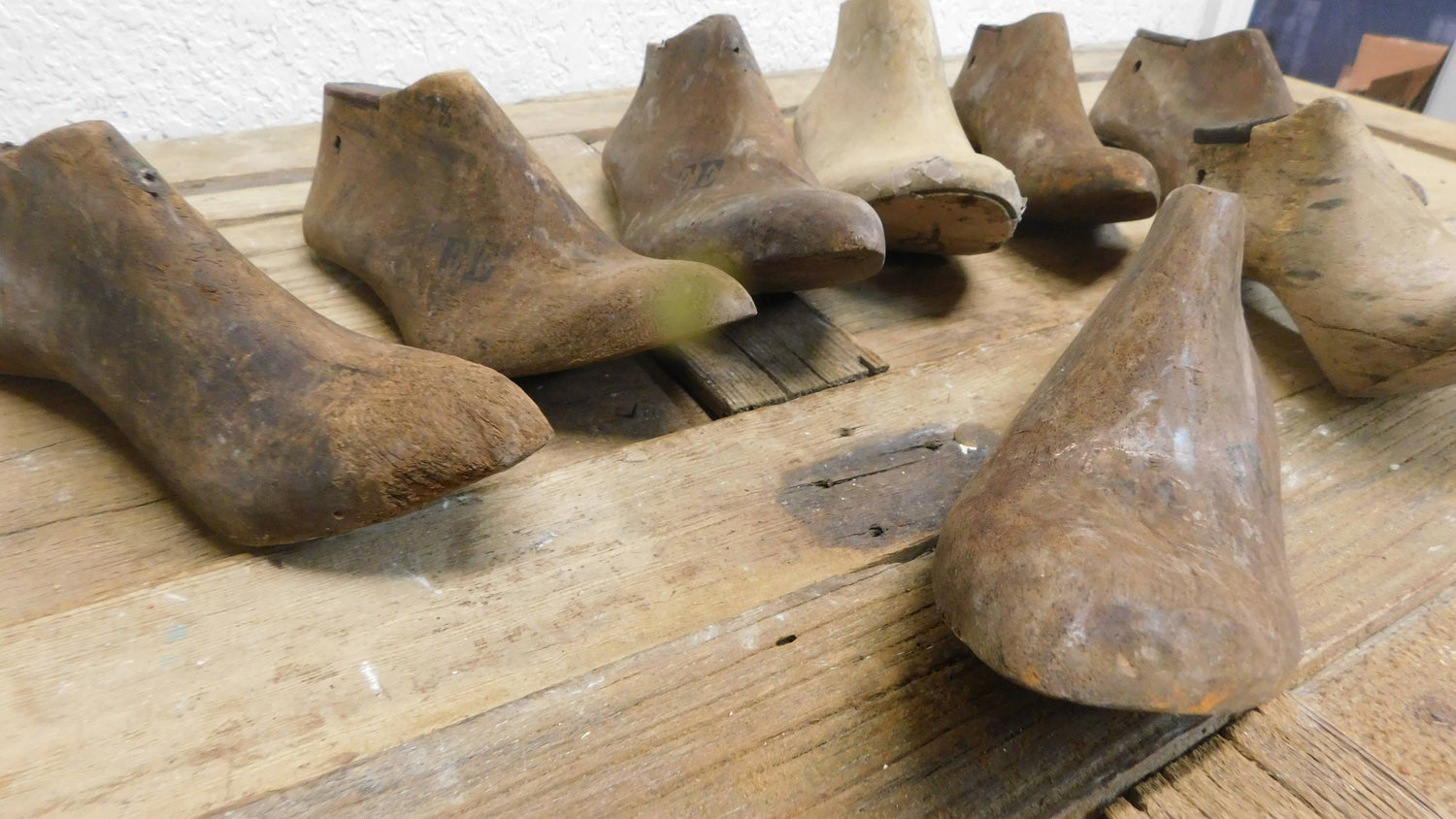 Antique Shoe Molds-Rustic-Old Original-Assorted Sizes-$6