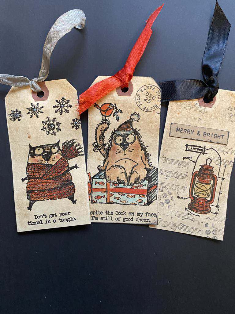 Christmas Gift Tag Set-(12 tags & 2 gift card holders)-SUNDAY,november 24---NOON