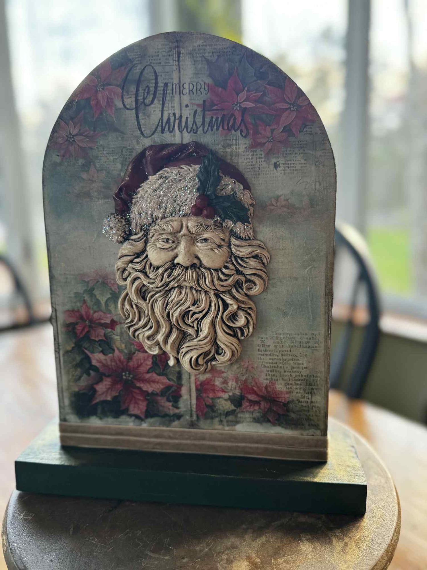 Workshop-SANTA or CHRISTMAS TREE CENTRE PIECE--NOV 23 @ NOON (Read details in description)