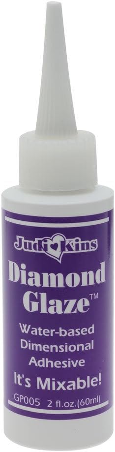 Judikins Diamond Glaze Dimensional Adhesive