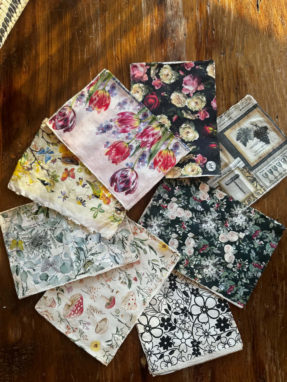 Workshop-Turning Napkins into Paper!!!  Nov 21 @ NOON (Read details in description)there are  items to bring in this class
