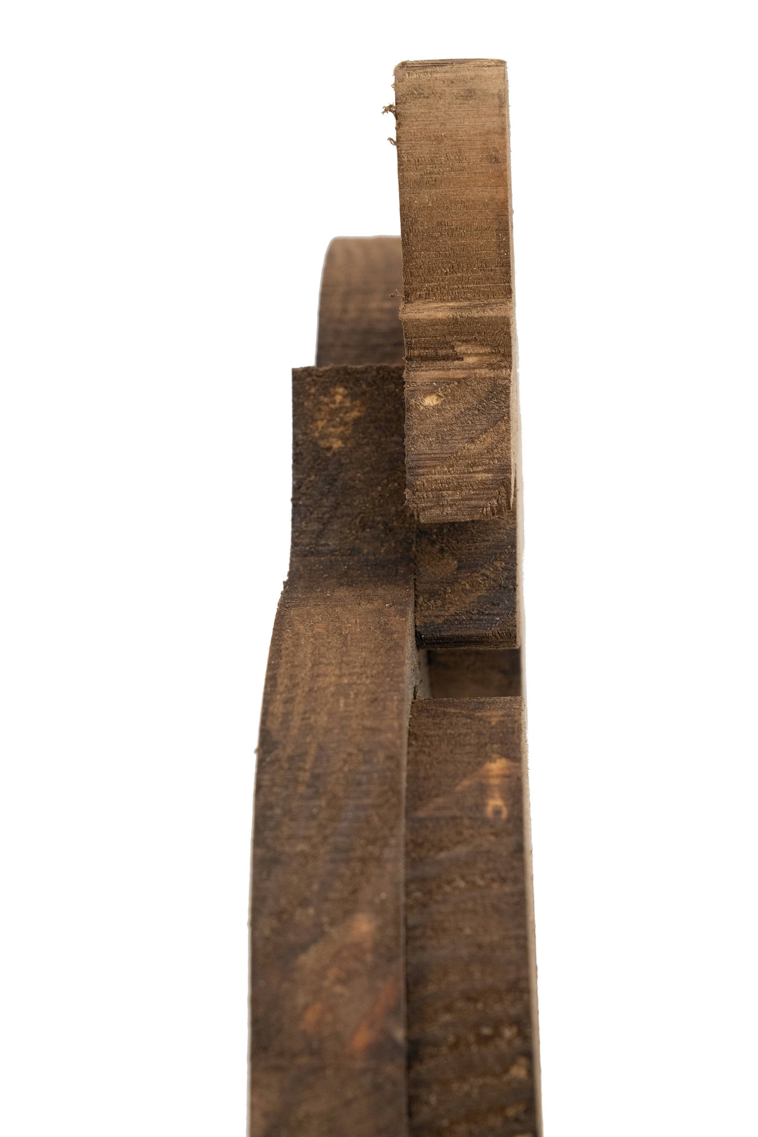 Jackson Rustic Wall Door Topper-Waxed Brown-24Lx10Hx2D