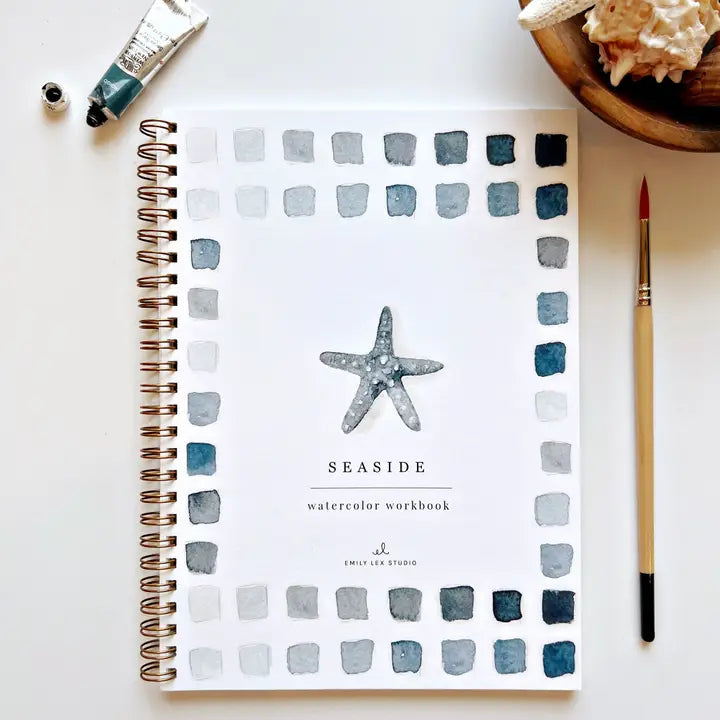 Emily Lex Water Colour Books-SEASIDE