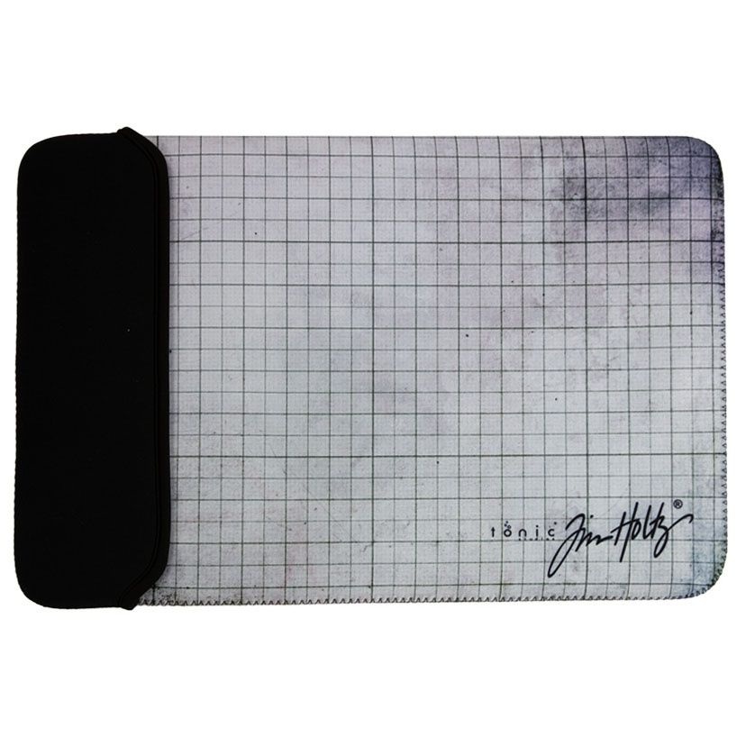 Tim Holtz Travel Glass Studio Mat WHITE