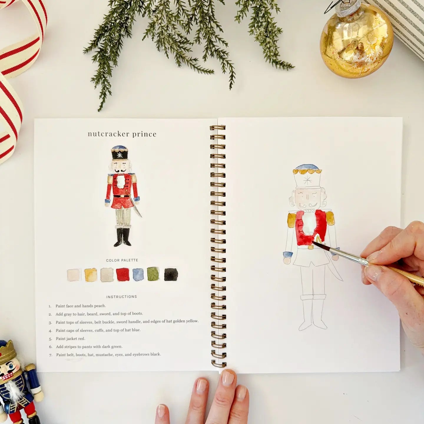 Emily Lex Water Colour Books-NUTCRACKER