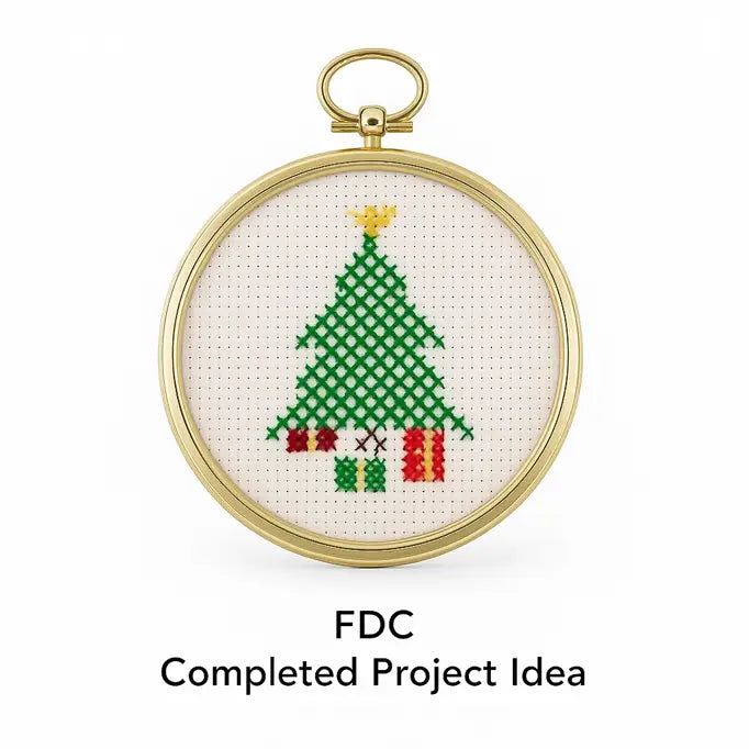 Mini Gold Plastic Ornament Frame