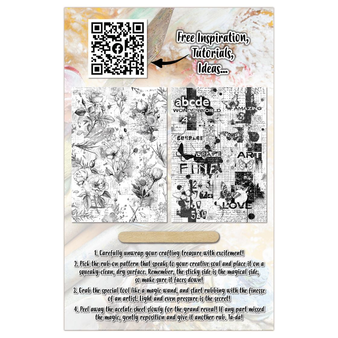 AALL & CREATE #RO-19 A5 Rub-Ons
