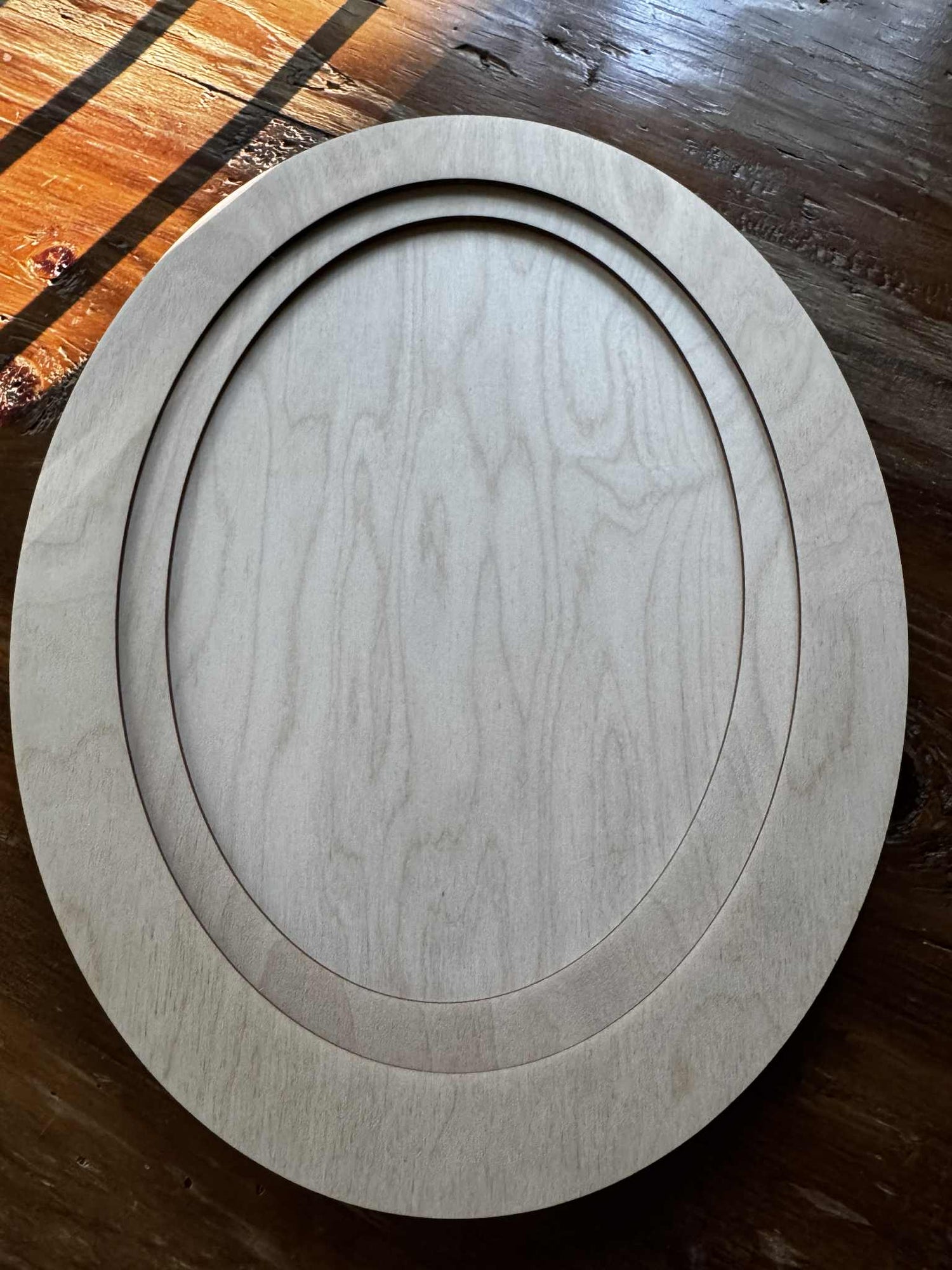 Oval Layered Frame - BLANK