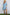 V-Neck 100%Tencel Chambray Tiered Dress VD81038A: Light Denim / S