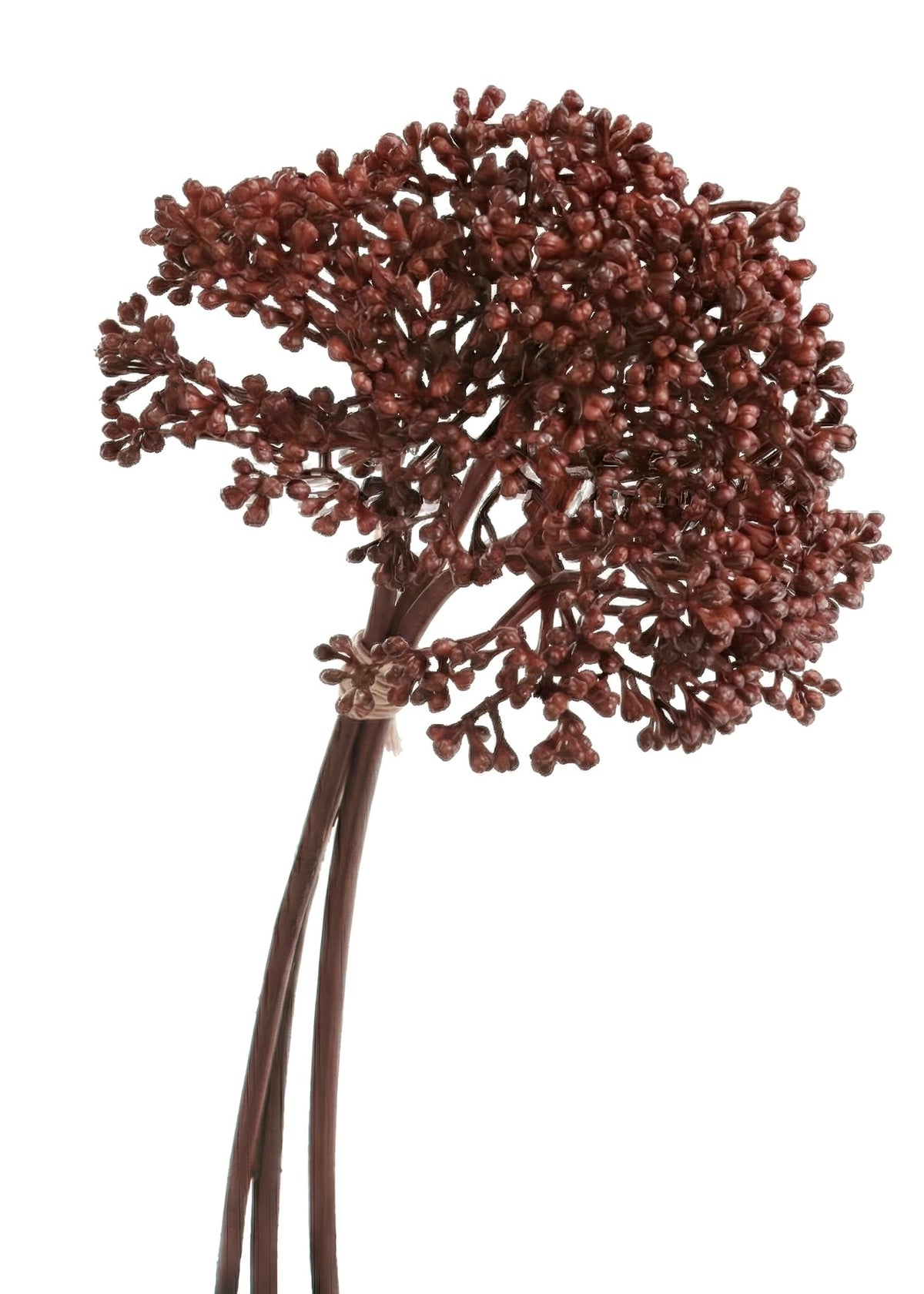 MEADOW GRASS BOUQUET AUTUMN RED 10"