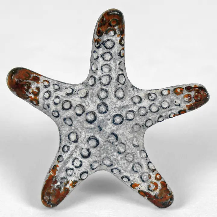 Starfish Knob - Grey Color