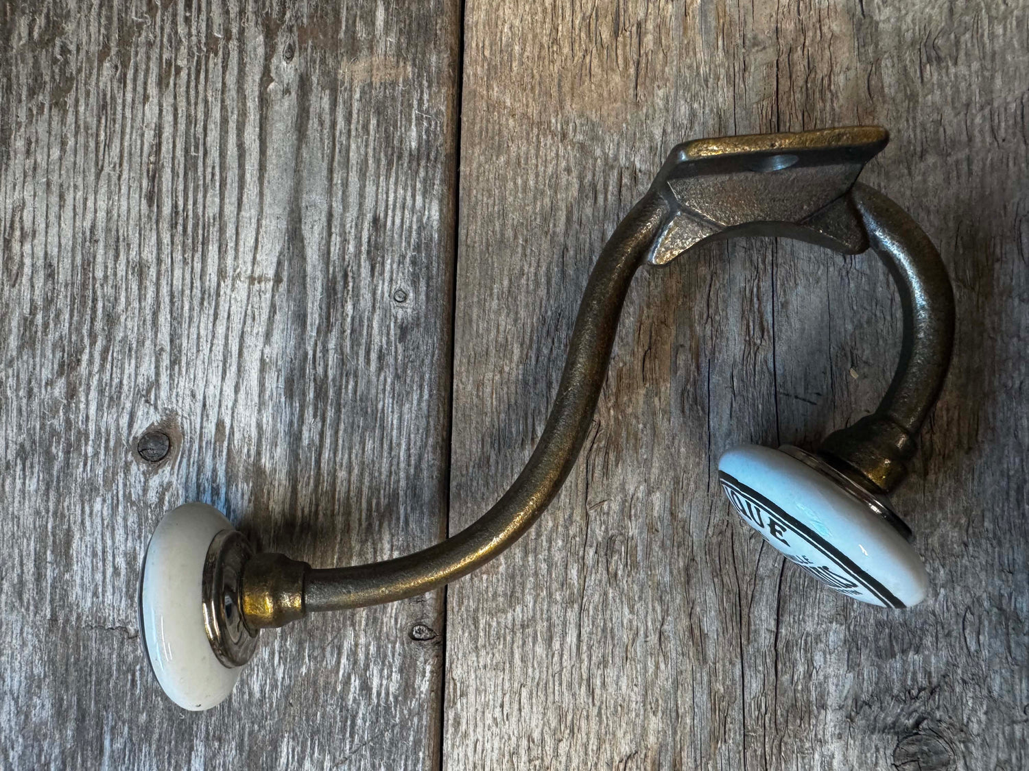 #44 HOOK -ANTIQUE PARIS ENAMEL