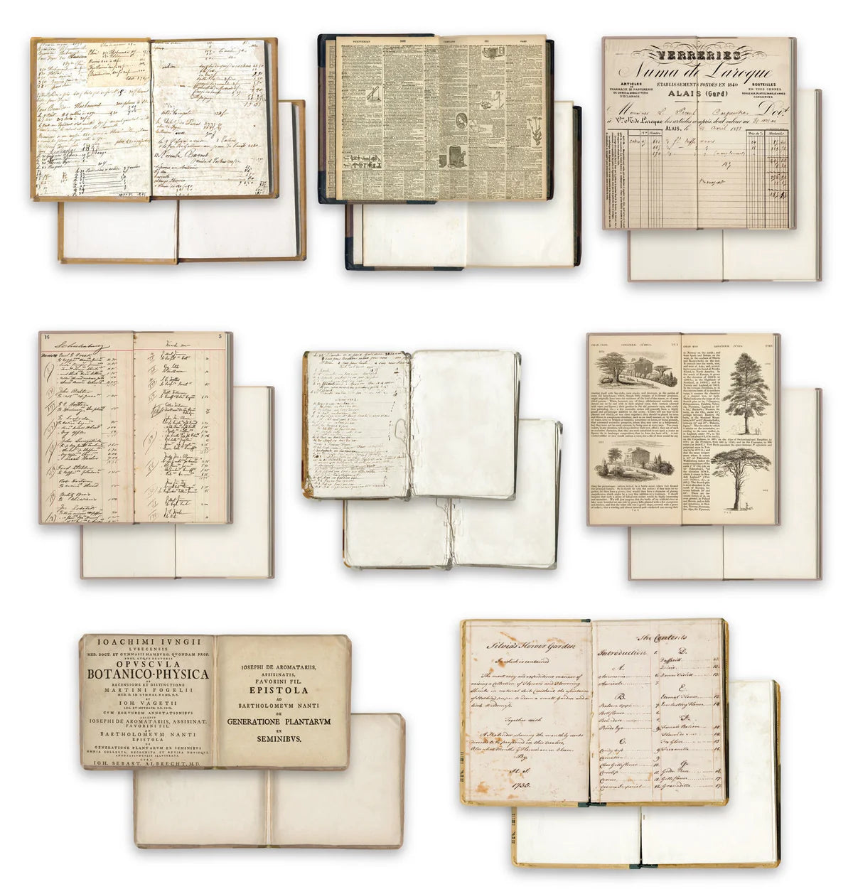 Vintage Makers Bookmakers Ephemera Pack-Arden Creative Studio