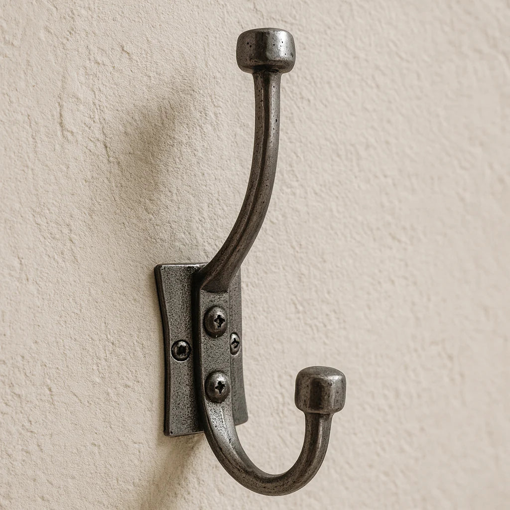 #116 Lance Dbl Hook Cast Iron Antique Metal