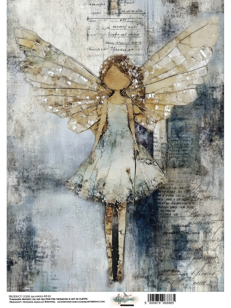 A4 Rice Paper, Angel 01