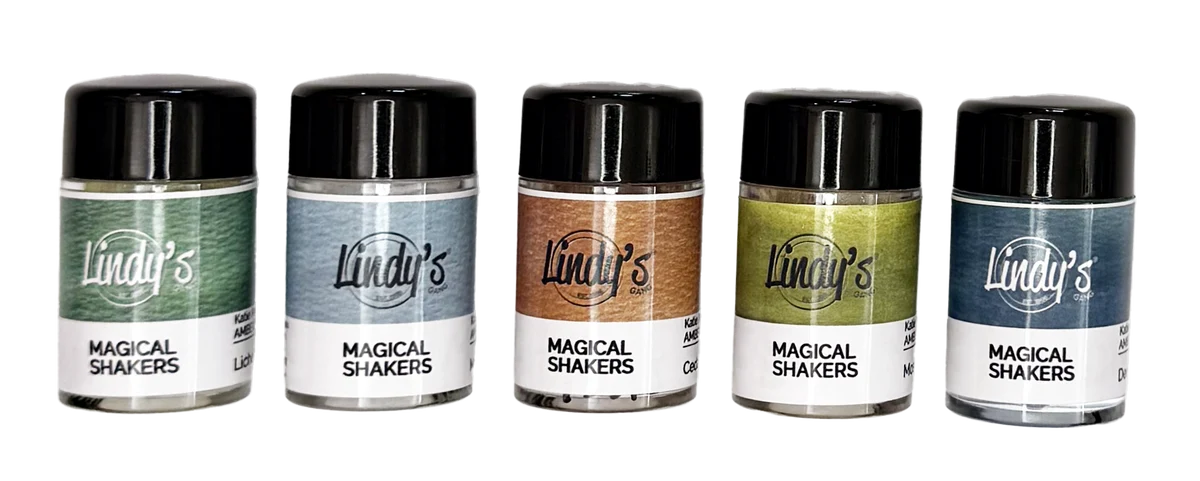 Amber Ledgers by Katie Pertiet Shimmer Shaker 5-pack