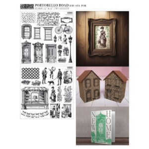 IOD STAMP PORTOBELLO ROAD IOD STAMP DOUBLE SHEET (12″X12″) *LIMITED EDITION*
