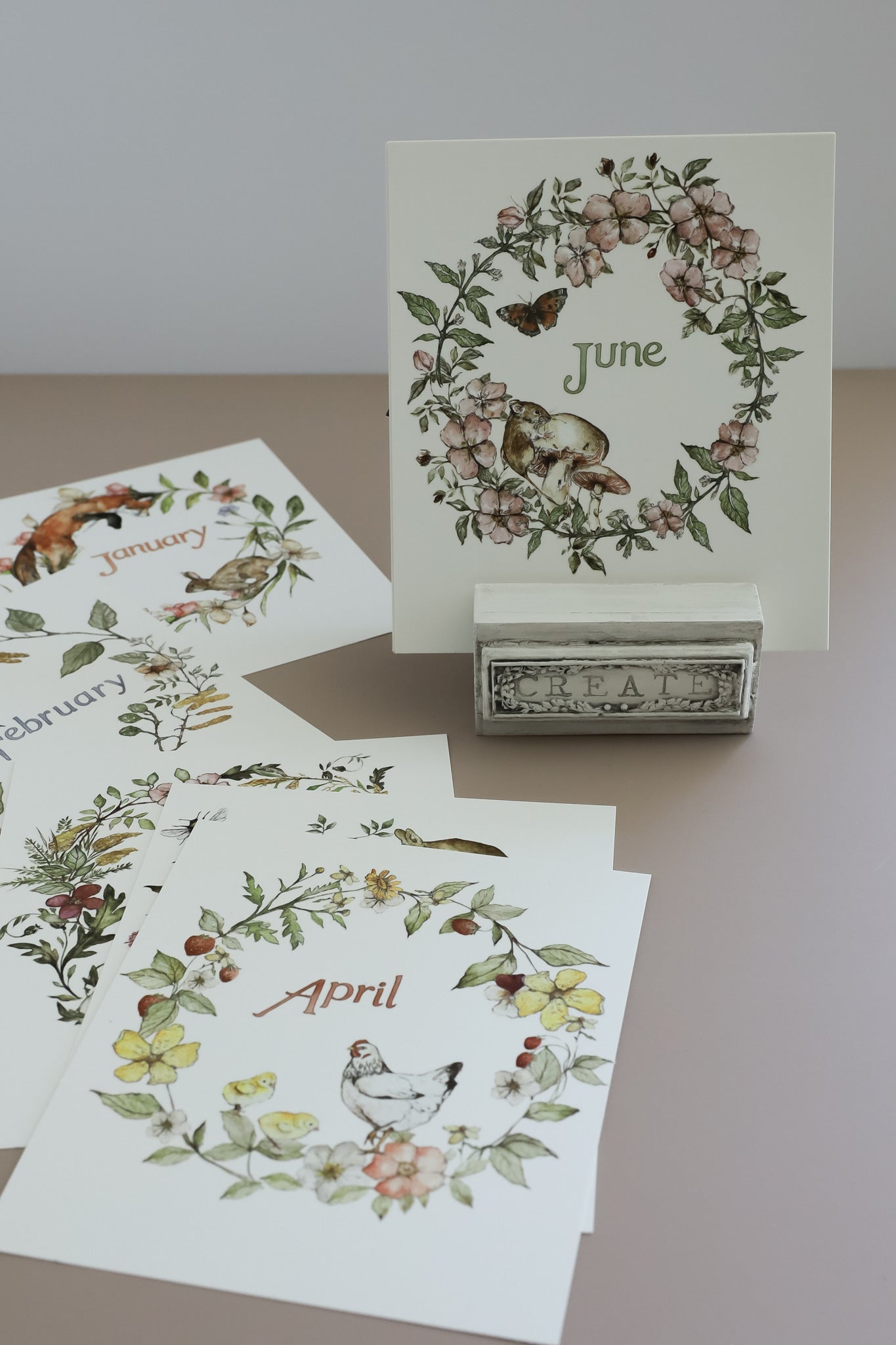 The Bramblewood Diaries IOD Transfer (8×12″ pad-8 sheets )