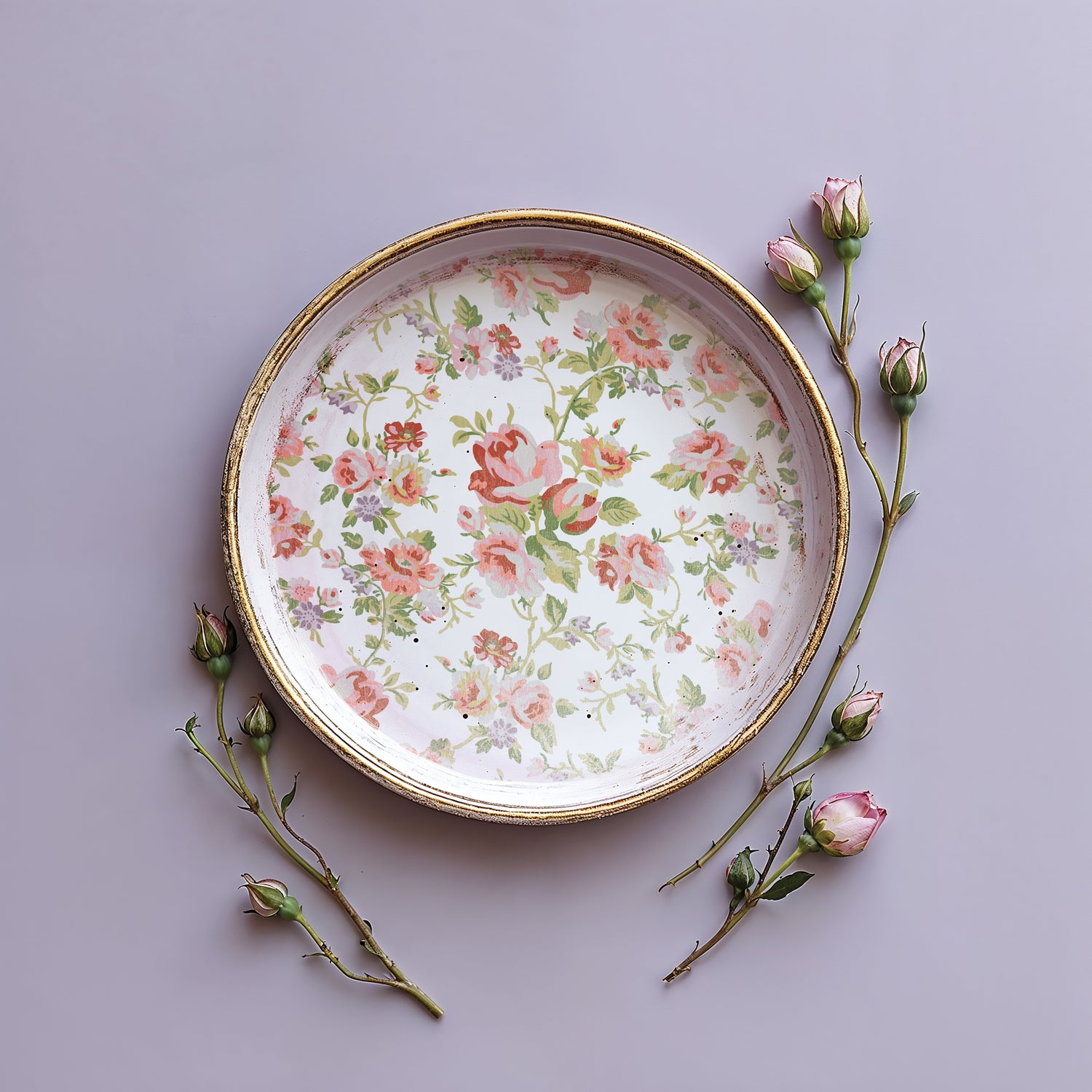 Ditsy Blooms IOD Paint Inlay (12″x16″ pad-8 sheets) Q2 2025 LIMITED EDITION